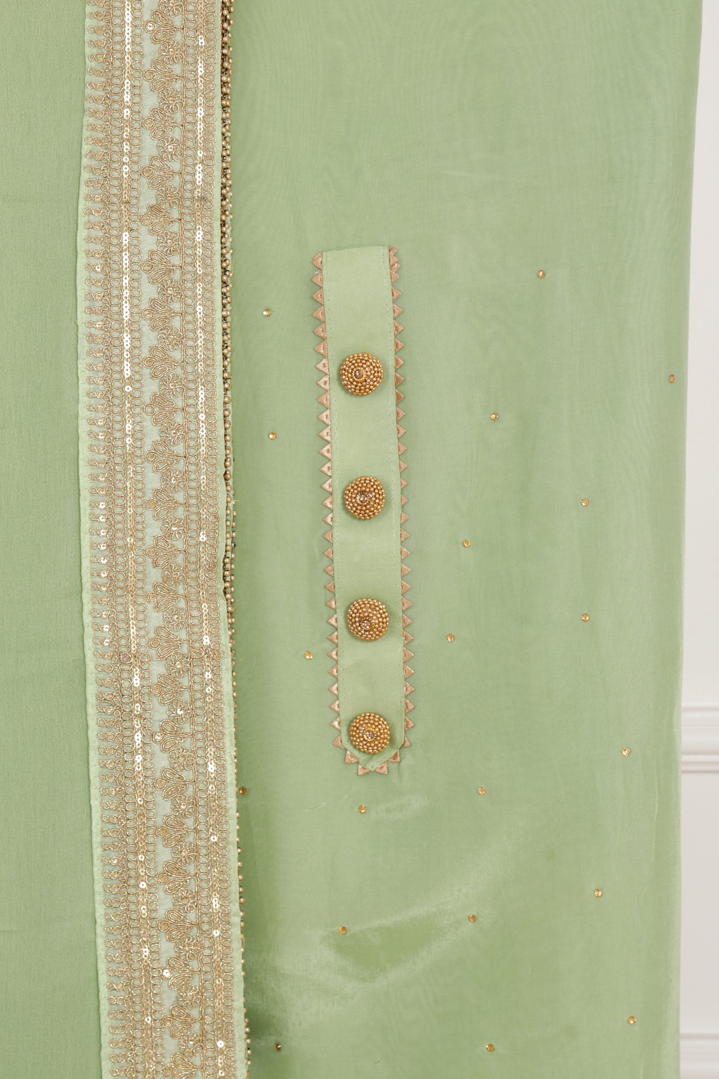 Mint Green Unstitched Suit Set