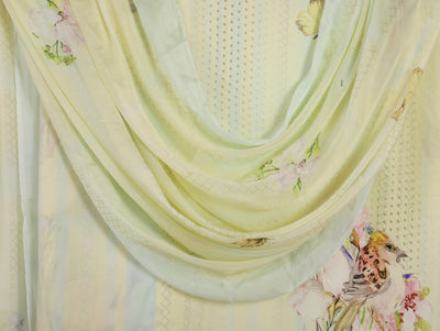 Mint Green Georgette Unstitched Suit Set