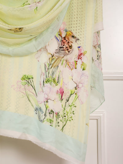 Mint Green Georgette Unstitched Suit Set
